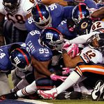 The Giants and Bears scramble